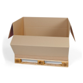 Palettencontainer 1185 x 985 x 950 mm mit Ladeklappe