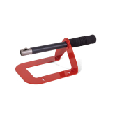 Handabroller f�r Antirutschfolie rot