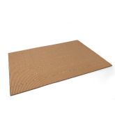 Packplatte, offene Welle, 800 x 800 x 20 mm 100% recycelt