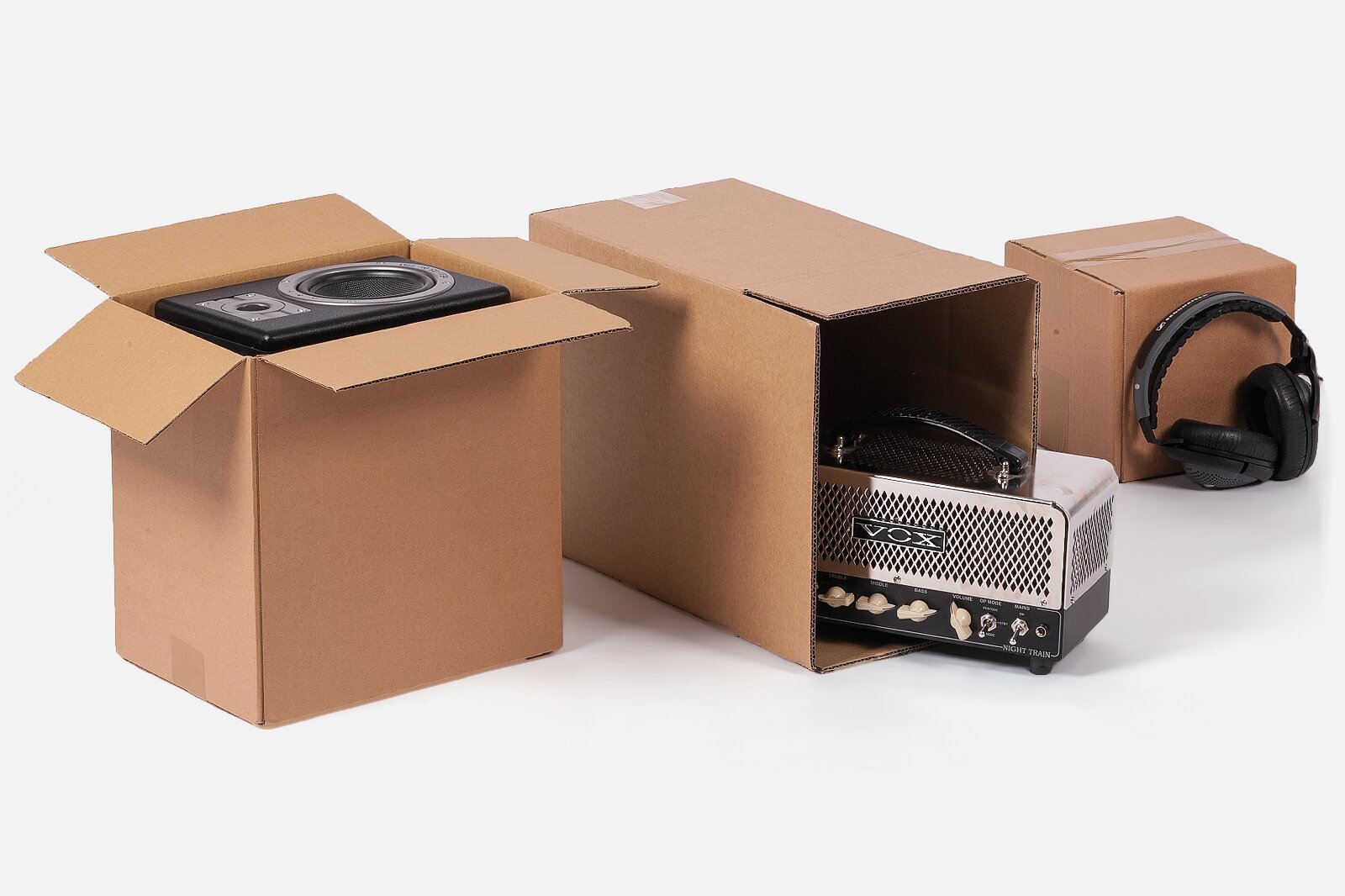 Eine Transportverpackung ist nur eine schlichte, braune Hülle?