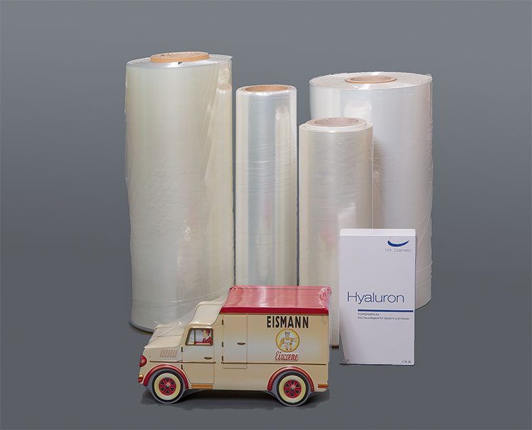 Monoaxiale Schrumpffolie