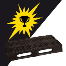 Belastbarkeit Kunststoffpalette gewinnt