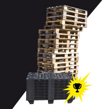 Nestbarkeit Kunststoffpaletten
