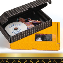 Karton aus offener Welle