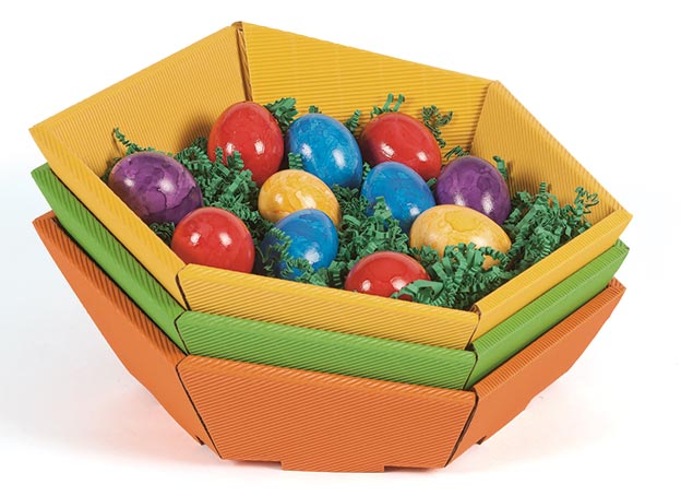 Verpackungschips aus Erbsenstärke