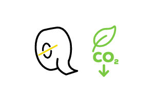 Kernlos spart CO2
